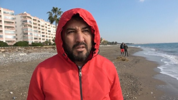 Foto - Doğu Akdeniz'de deniz böyle çekildi!