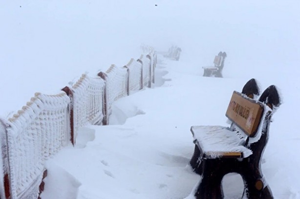 Foto - Doğu Anadolu beyaza büründü