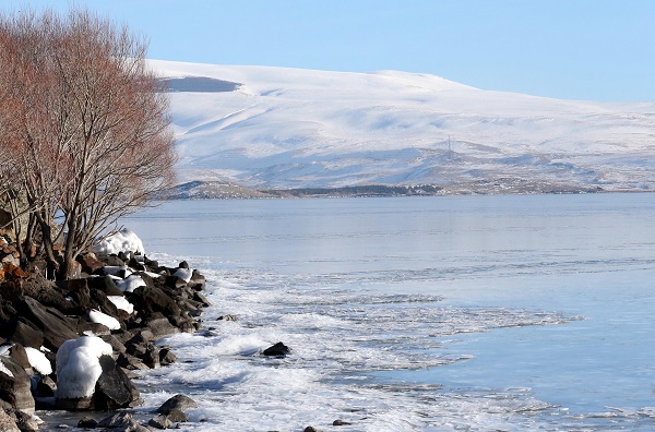 Foto - Doğu Anadolu buz tuttu