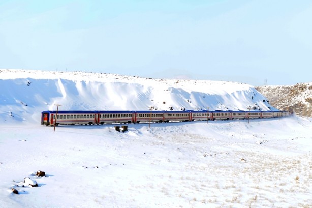 Foto - Doğu Ekspresi ile kar diyarına muazzam yolculuk