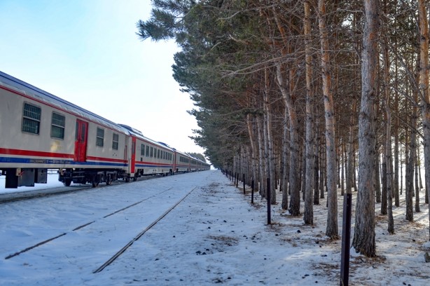 Foto - Doğu Ekspresi ile kar diyarına muazzam yolculuk