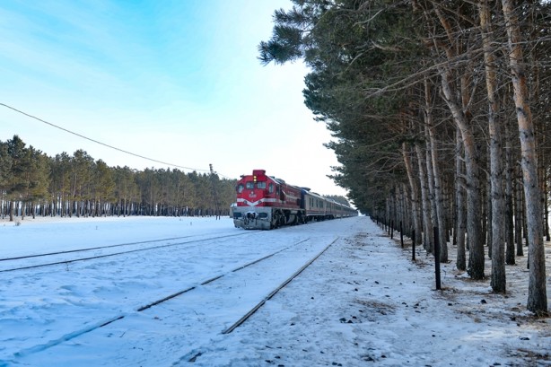 Foto - Doğu Ekspresi ile kar diyarına muazzam yolculuk