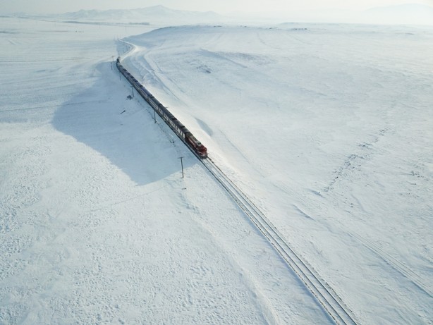Foto - Doğu Ekspresi ile kar diyarına muazzam yolculuk