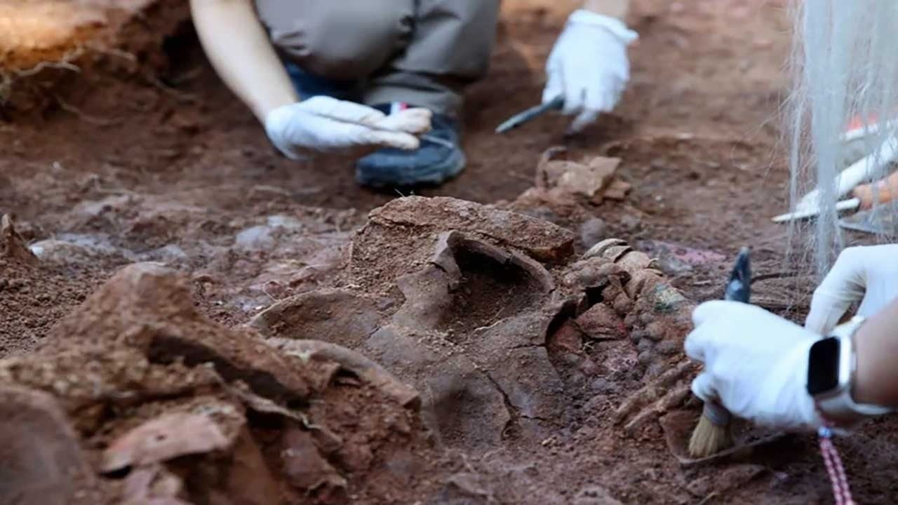 Foto - Doğu Karadeniz'in bağrından tarih fışkırdı: 2 bin 300 yıllık devasa kalede Dionysos ve Pan kültü ortaya çıkarıldı!
