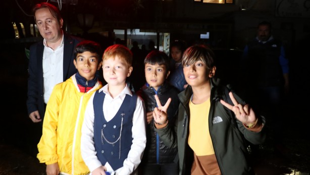 Foto - Doğum günü kutlarken dehşeti yaşadılar! Çocuklar korku dolu anları böyle anlattı