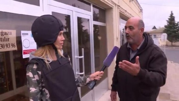 Doğuş'un eşi cephe hattında! Eşi ve çocuklarını bırakıp Karabağ'a gitti