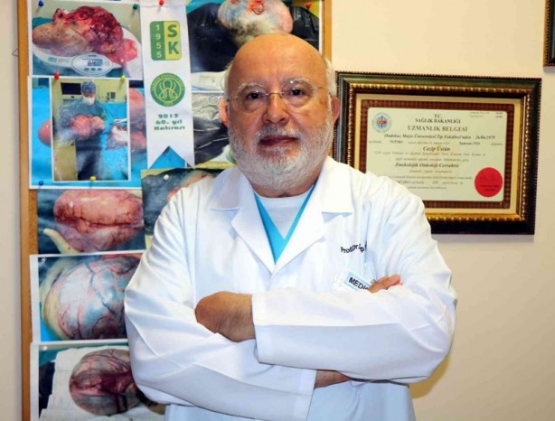 Foto - Doktor bile şok oldu! Karnından 16,9 kiloluk dev kitle çıktı