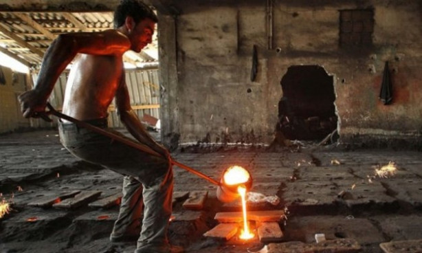 Foto - Dökümcülerin ateşten yaşamları