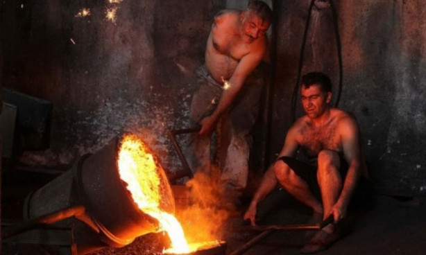 Foto - Dökümcülerin ateşten yaşamları