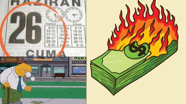 Foto - Doları olanların yüreği bu sahneyi kaldırmayabilir! The Simpsons'tan 'yok artık' dedirten dolar tahmini