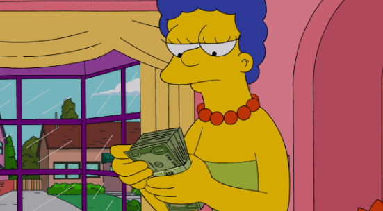 Foto - Doları olanların yüreği bu sahneyi kaldırmayabilir! The Simpsons'tan 'yok artık' dedirten dolar tahmini