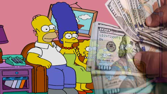 Foto - Doları olanların yüreği bu sahneyi kaldırmayabilir! The Simpsons'tan 'yok artık' dedirten dolar tahmini