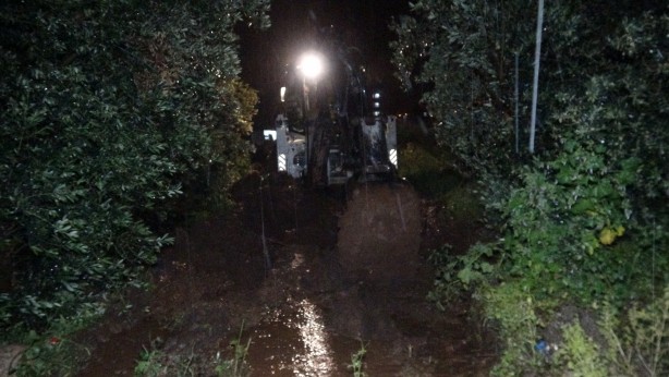 Foto - Dolu ve sağanak yağışın vurduğu Mersin'de hayat durma noktasına geldi