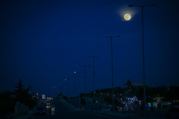 Foto - Dolunayın güzelliği objektiflere yansıdı