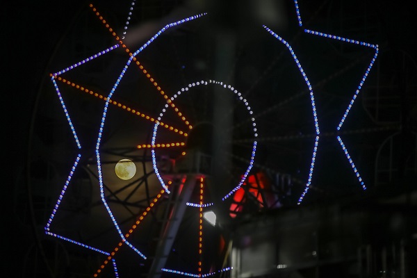 Foto - Dolunayın güzelliği objektiflere yansıdı