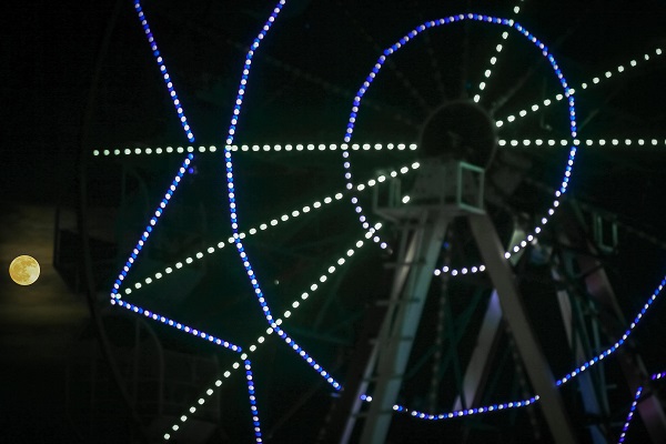 Foto - Dolunayın güzelliği objektiflere yansıdı