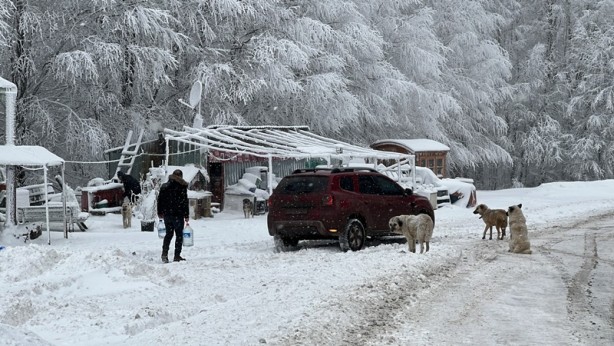 Foto - Domaniç Dağları'nda kar, buzlanma ve sis!