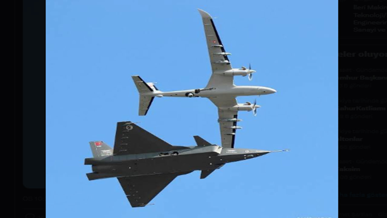 Foto - Donald Trump'a Bayraktar Kızılelma şoku! 'Başka hiçbir uçak İHA'larla uçamaz'