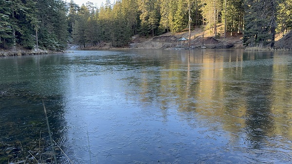 Foto - Donan Yeşil Göl dronla görüntülendi