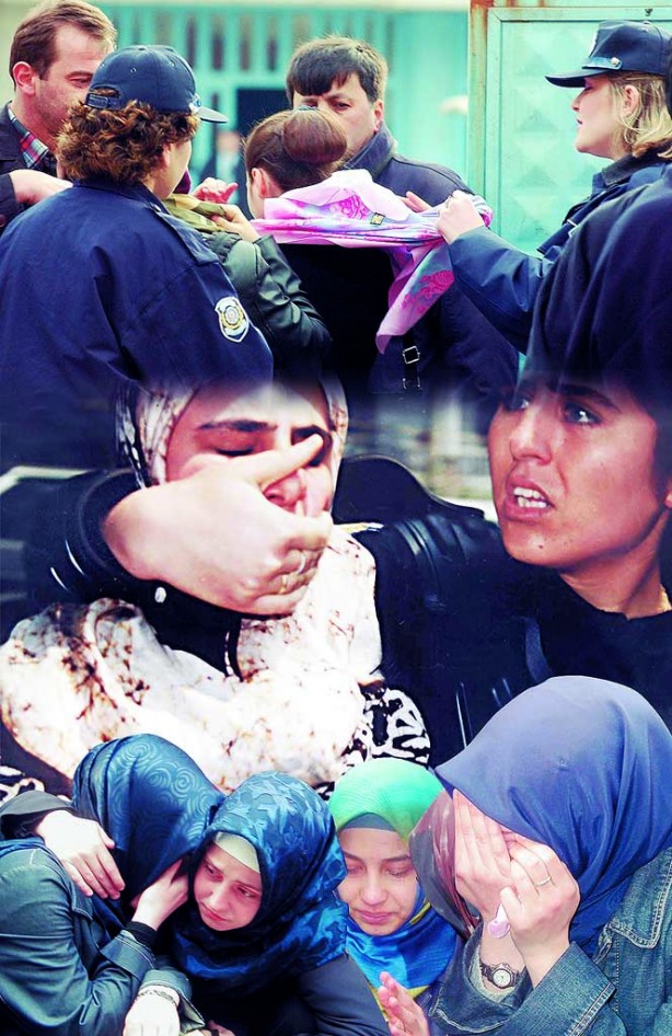 Foto - Dönemin zalimleri başörtüsü yasağını böyle uyguladı