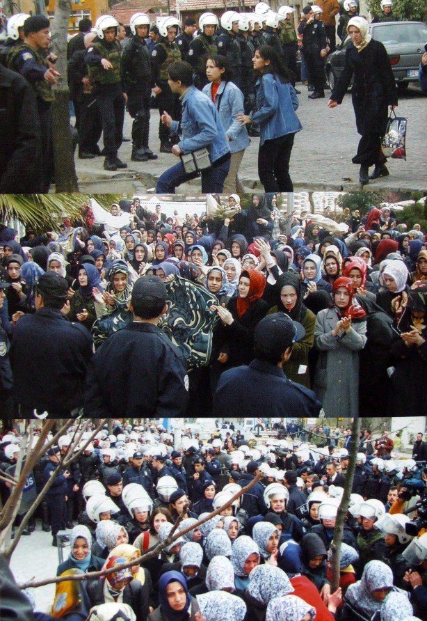 Foto - Dönemin zalimleri başörtüsü yasağını böyle uyguladı