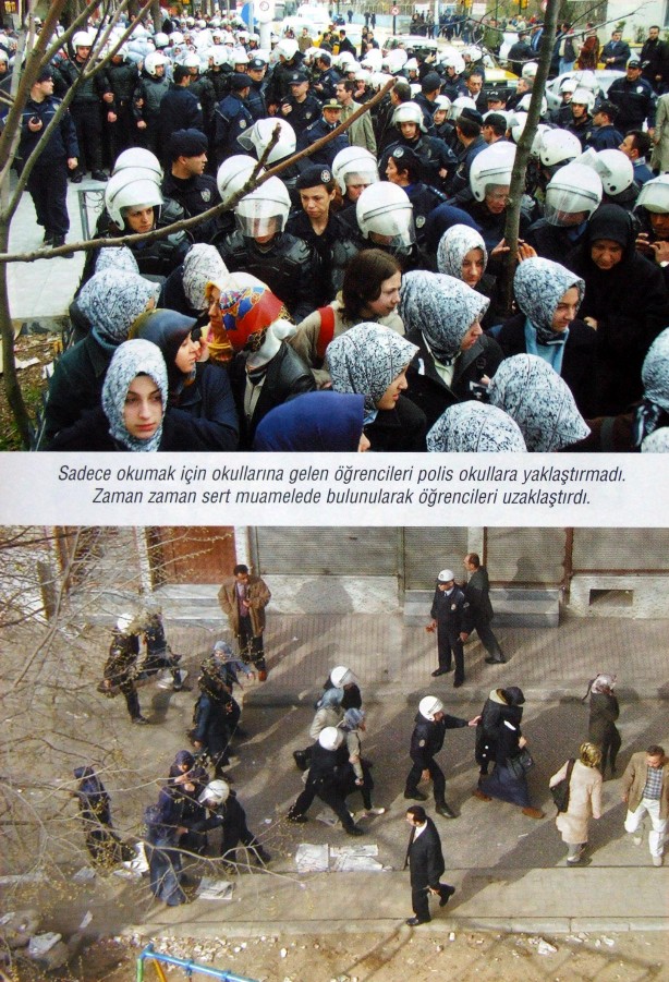 Foto - Dönemin zalimleri başörtüsü yasağını böyle uyguladı