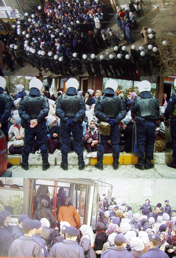 Foto - Dönemin zalimleri başörtüsü yasağını böyle uyguladı