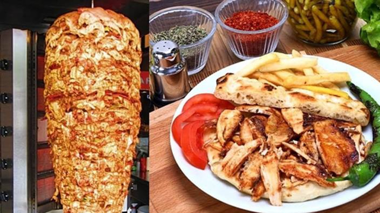 Foto - Döner severler dikkat! Her şey bir anda yaşandı! Kimse ne olduğunu bile anlayamadı