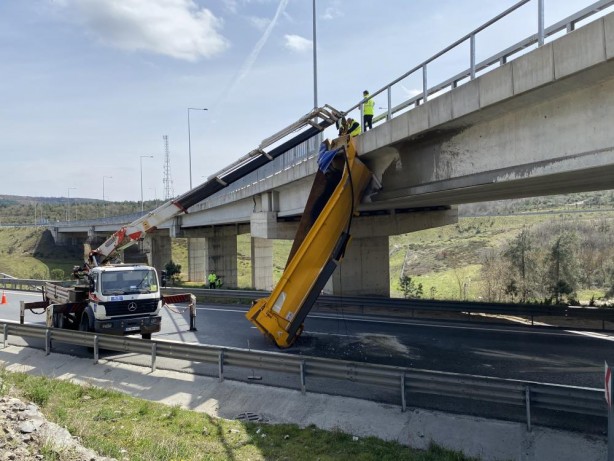 Dorseyi açık unuttu! Feci kaza