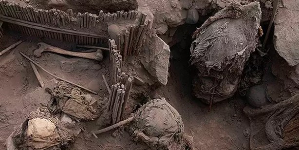 Foto - Dört çocuk, bir yetişkin 500 yıllık! Heyecanlandıran keşif tüyler ürpertti: Dünya tarihine yön verecek