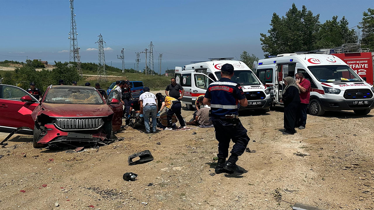 Foto - Dört metre yüksekten uçarak takla atan TOGG'un son hali gündemi altüst etti! Gören 'yok artık' dedi