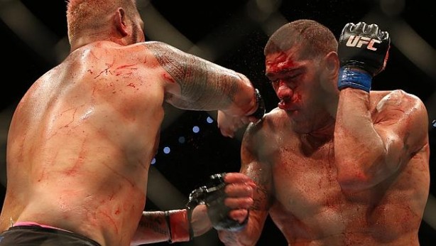 Foto - Dövüşçülerin maç sonu halleri