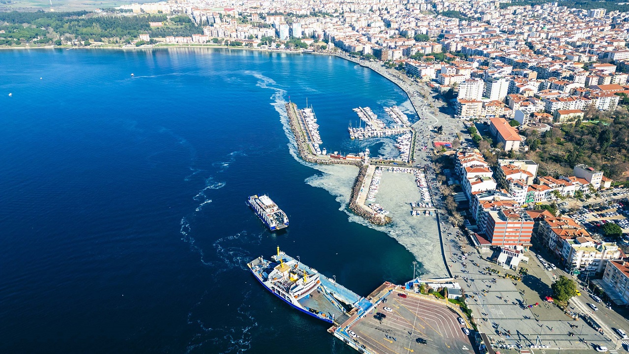 Foto - Dron kamerasından şok görüntü: Çanakkale Boğazı’nda müsilaj alarmı!