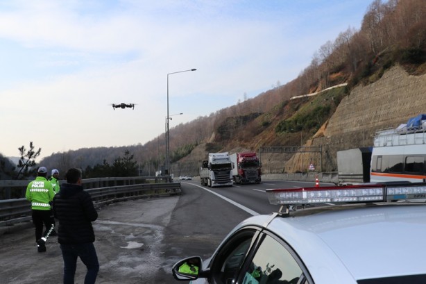 Foto - Drondan kaçamadılar