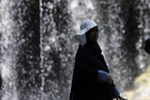 Foto - Düden Şelalesi'ne ziyaretçi akını