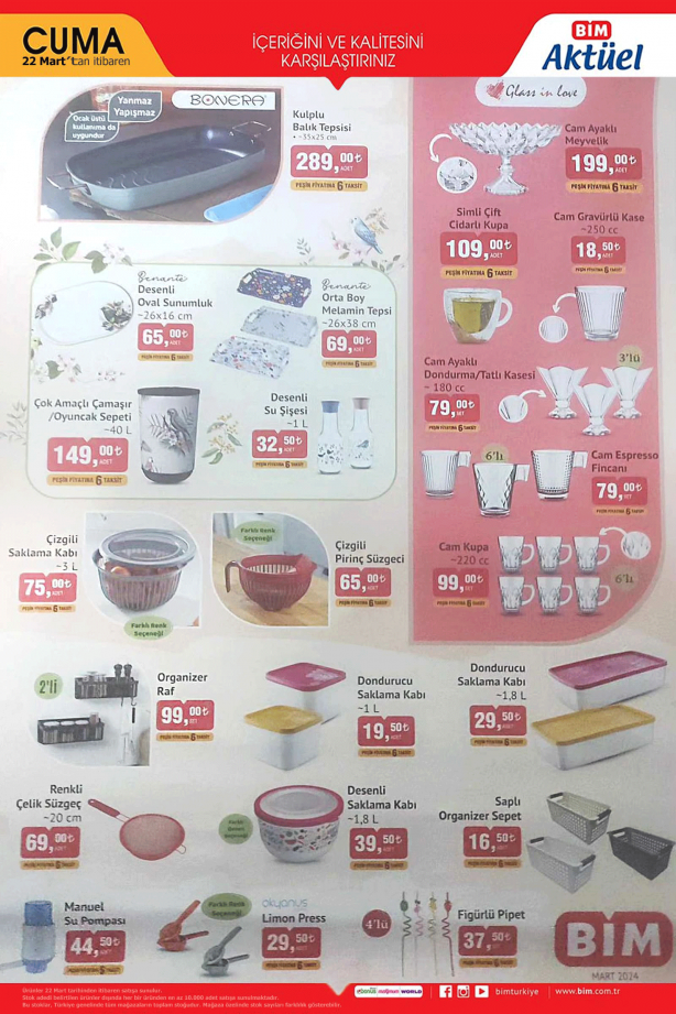 Foto - Düdüklü Tencere BİM İndirimi! 22 Mart 2024 BİM Aktüel Kataloğu