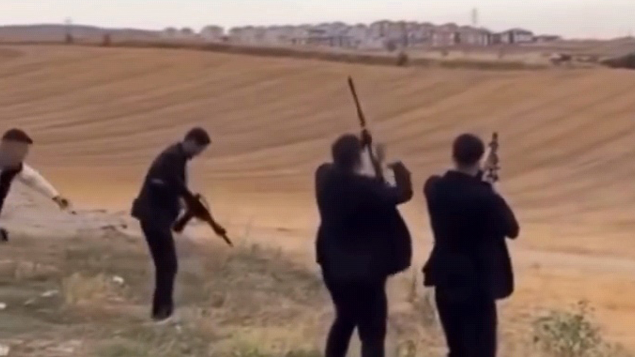 Düğünde havaya ateş krizi: Şüpheliler gözaltına alındı