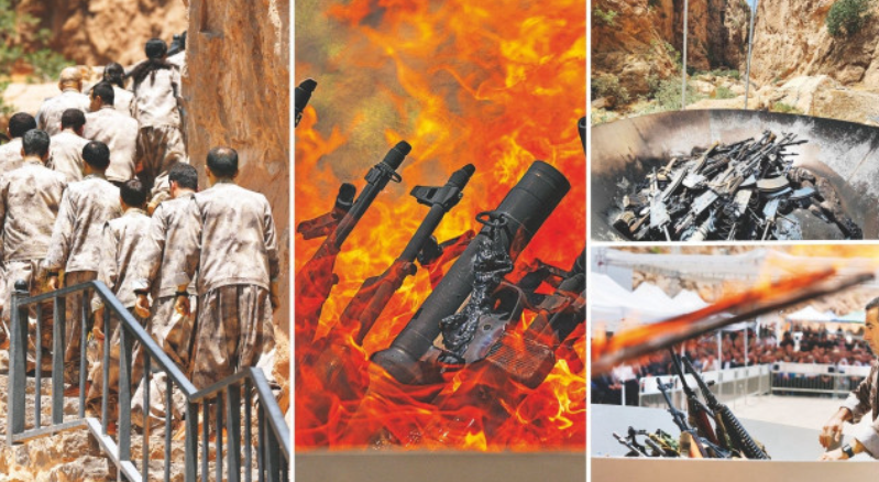 Foto - Dün tarihi bir gündü! O silahlar yandı! 47 yıldır ciğerlerimizi yakmıştı