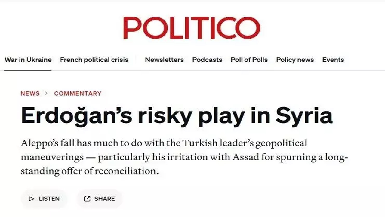 Foto - Dünya basını Esad rejiminin çöküşünü böyle anlattı! Erdoğan'ın stratejik hamlesi...