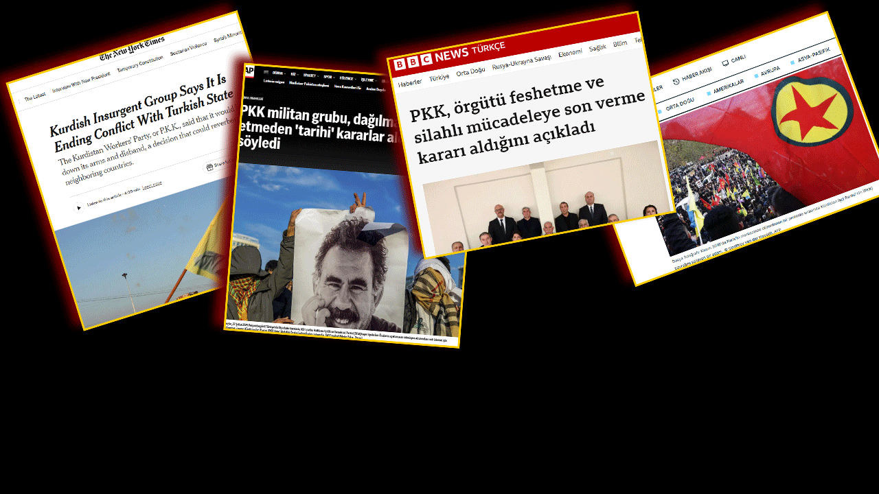 Dünya basını PKK’nın silah bırakmasını böyle gördü: Tarihi dönüm noktası