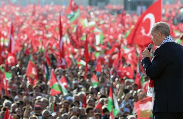 Foto - Dünya basınında Erdoğan yankısı! Filistin Mitingi’ndeki tarihi konuşması manşetlerde yerini aldı