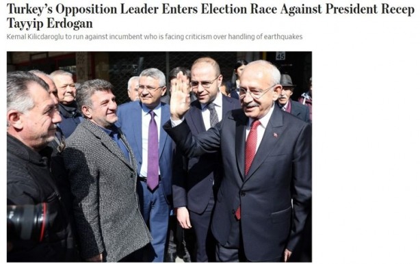 Foto - Dünya basınında Kılıçdaroğlu adaylığı tartışılıyor: Erdoğan’ı hiçbir seçimde yenemedi!