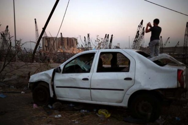 Foto - Dünya bu fotoğrafları konuşuyor! Patlamadan saniyeler önce...