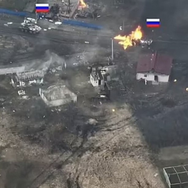 Foto - Dünya bu görüntüyü konuşuyor! Tek başına Rus konvoyunu durdu