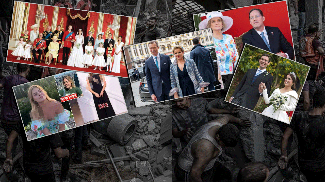 Dünya bu hafta ABD ve İsrail zulmüne ağlarken Kraliyet aileleri bambaşka bir dünyada böyle gülüyor