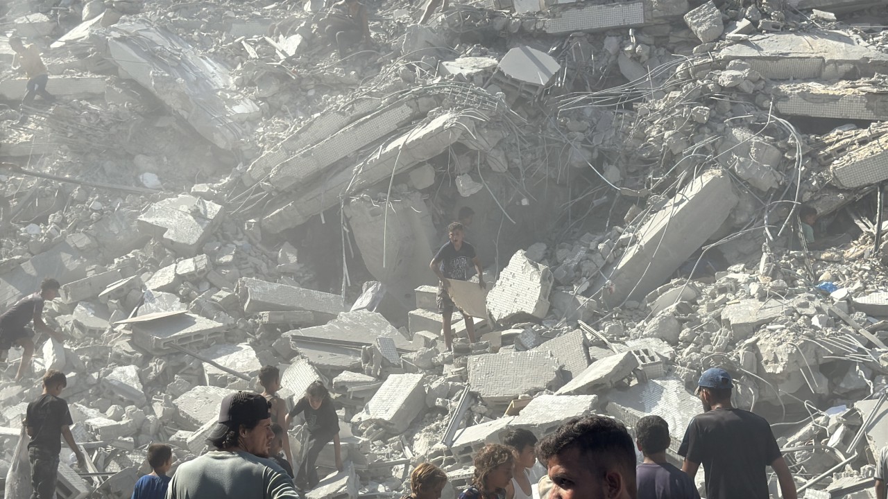 Foto - Dünya bu terörü izlemekle yetiniyor… Kara harekatına başlayan İsrail’den yeni bildiri!