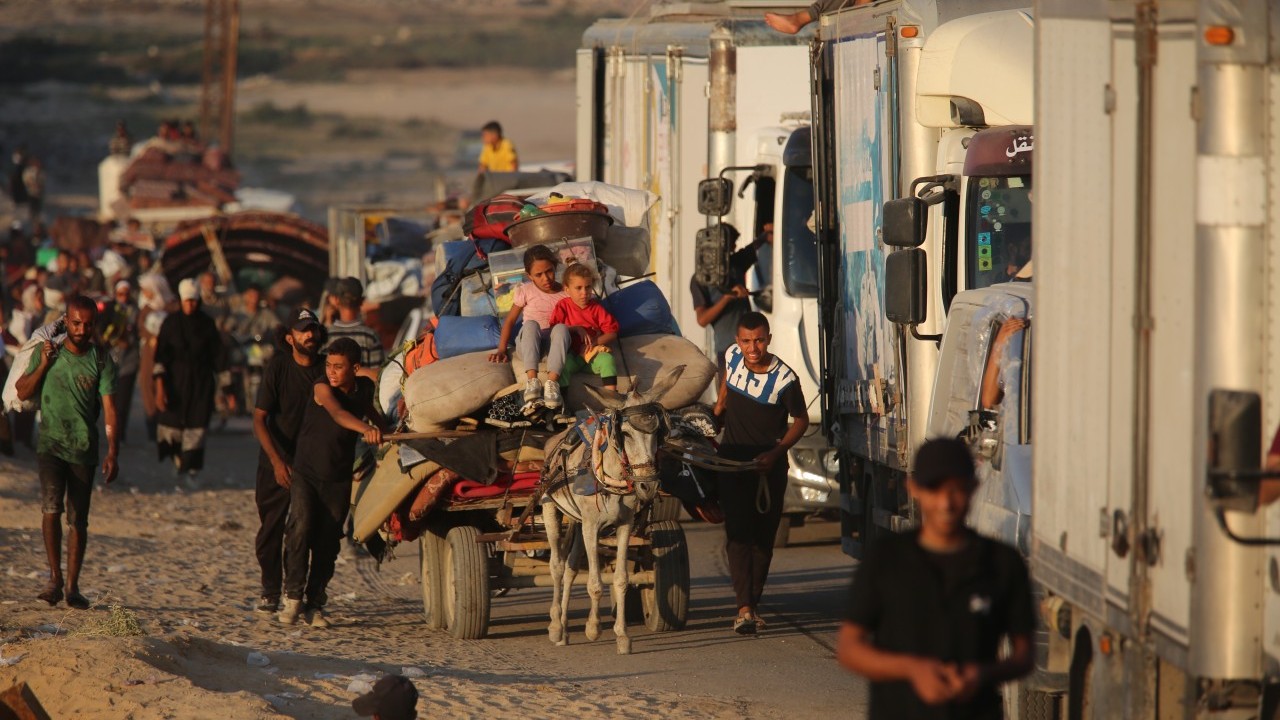 Foto - Dünya bu terörü izlemekle yetiniyor… Kara harekatına başlayan İsrail’den yeni bildiri!