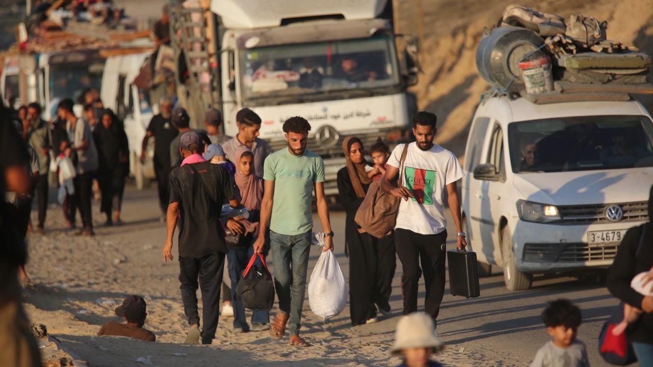 Foto - Dünya bu terörü izlemekle yetiniyor… Kara harekatına başlayan İsrail’den yeni bildiri!