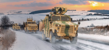 Foto - Dünya bunu konuşuyor! Rus İHA'ları defalarca Türk zırhlısı Kirpi'yi hedef alıp bakın neden patlatamadı