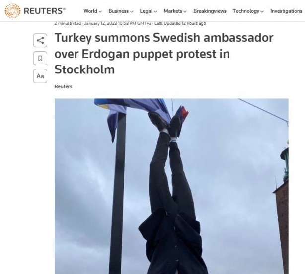 Foto - Dünya bunu konuşuyor! "Türkiye İsveç'i azarladı"